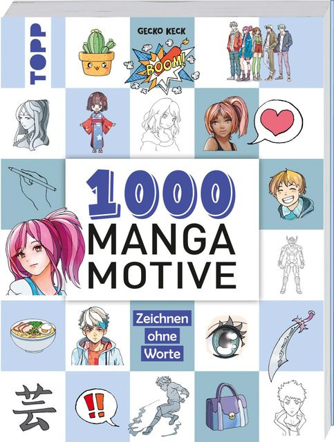 TOPP 10 Manga Motive auf Deutsch für Erwachsene - Bild 1