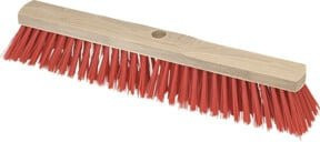 Nölle Industrie-Saalbesen Elaston in Rot mit Naturfasern, Breite: 40 cm - Bild 1