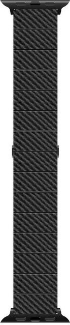 SMAEL Kohlefaserarmband für Apple Watch und iWatch in Schwarz, Blau oder Grün - Bild 1