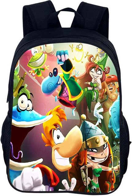 Fancy Style Studio Rayman Legends 2er Set mit Rucksack und Federmäppchen, mehrfarbig - Bild 1