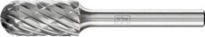 PFERD Hartmetall Hochleistungsfrässtift CAST Walzenrund WRC Farbe: Silber, Durchmesser: 12 mm, Länge: 25 mm, Schaft-Durchmesser: 6 mm für Gußeisen - Bild 1