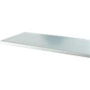 SSI Schäfer Multiplex-Arbeitsplatte aus verleimtem Buchenholz mit Stahlabdeckung und Gewindehülsen, Farbe: Silber, B/T: 1500 x 700 mm - Bild 1