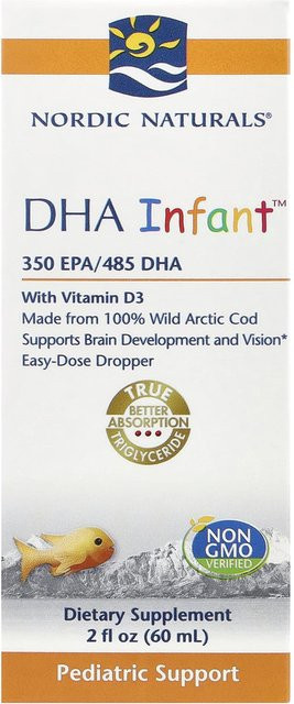 Nordic Naturals DHA Infant mit Vitamin D3, 60 ml - Bild 1