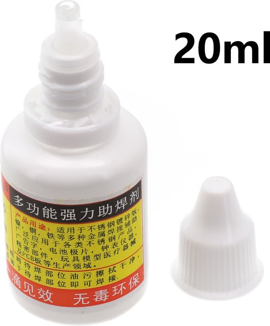 HWY-800 Edelstahl Flussmittel Lötpaste als Flüssigkeit für Schweißarbeiten, 20 ml - Bild 1