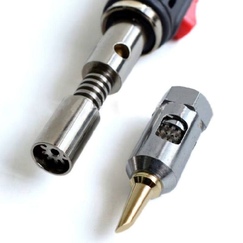 G92C 3-in-1 Gaslöteisen-Kit Butangas-Lötstift in Silber - Bild 4