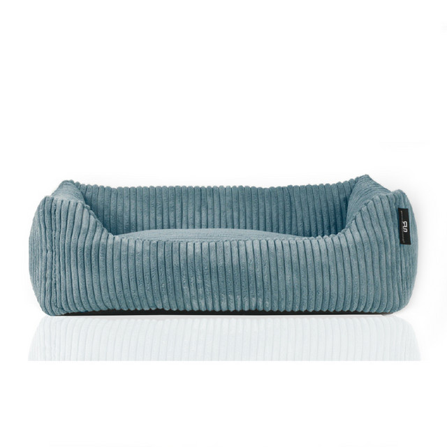 ROHRSCHNEIDER Tierbett Milly in Türkis mit abnehmbarem Bezug und rutschfester Unterseite - Bild 1