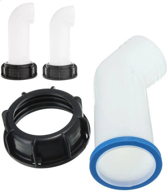 Vibratite 2 Zoll Ablaufverlängerung und Schlauchanschluss für 1000L IBC Wassertanks und Wasserhähne - Bild 1
