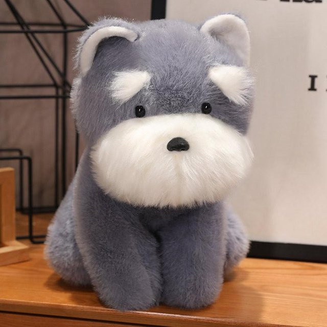 Yiran toy Schnauzer West Highland Plüschtier, 22cm, ab 14 Jahren - Bild 1