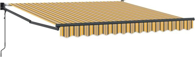 vidaXL Einziehbare Markise Mehrfarbig B: 300 cm, T: 250 cm - Bild 1