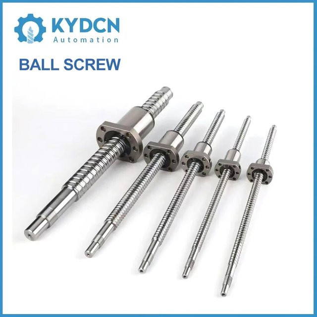 KYDCN Linksgewindekugelumlaufspindel für CNC-Maschinen, Durchmesser 16 mm, Länge anpassbar zwischen 200 mm und 550 mm - Bild 1