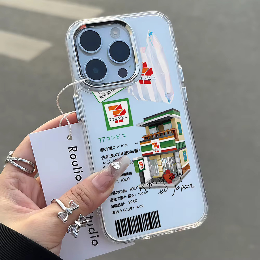 Transparentes Silikon TPU Handycase im Retro Japan Style für Google Pixel 10, 9, 8, 7, 8A, 9A XL Pro 4G 5G - Bild 2
