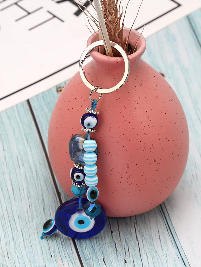 Anhänger Glücksaugenglas, Perle, Unisex - Bild 2