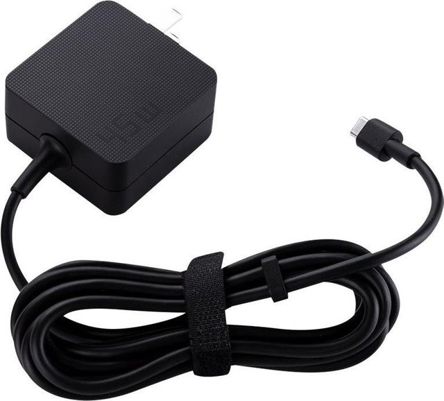 Asus AC Adapter 45W mit USB-C Anschluss in Schwarz - Bild 1