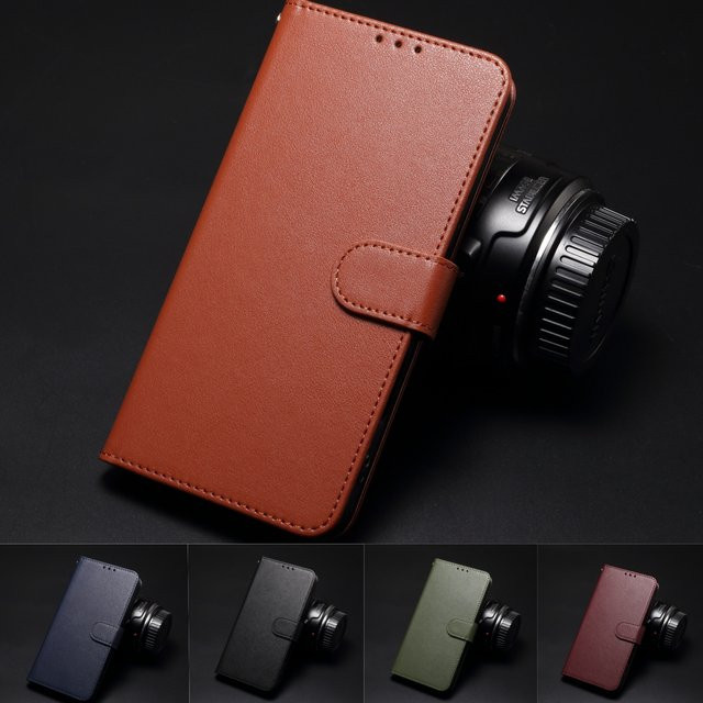 szHAIyu Leder Handyhülle im Brieftaschen-Design für iPhone 11 bis iPhone 17 Pro Max mit Kartensteckplatz in Rot - Bild 1