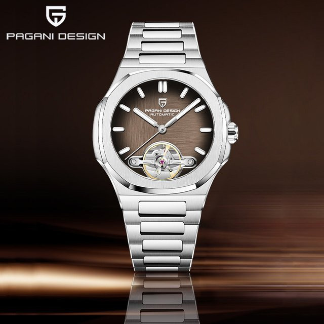 Pagani Design Armbanduhr, Automatik, Edelstahl, Saphirglas, Herren - Bild 1