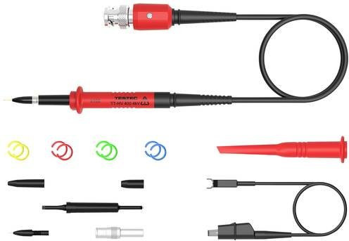 Testec TT-HV 400 Tastkopf 300MHz 100:1 4000V in Rot - Bild 1