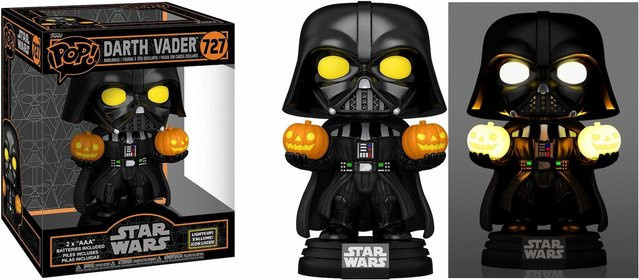 Funko Star Wars Darth Vader, Pop, Einzelfigur, Lights Up! - Bild 1