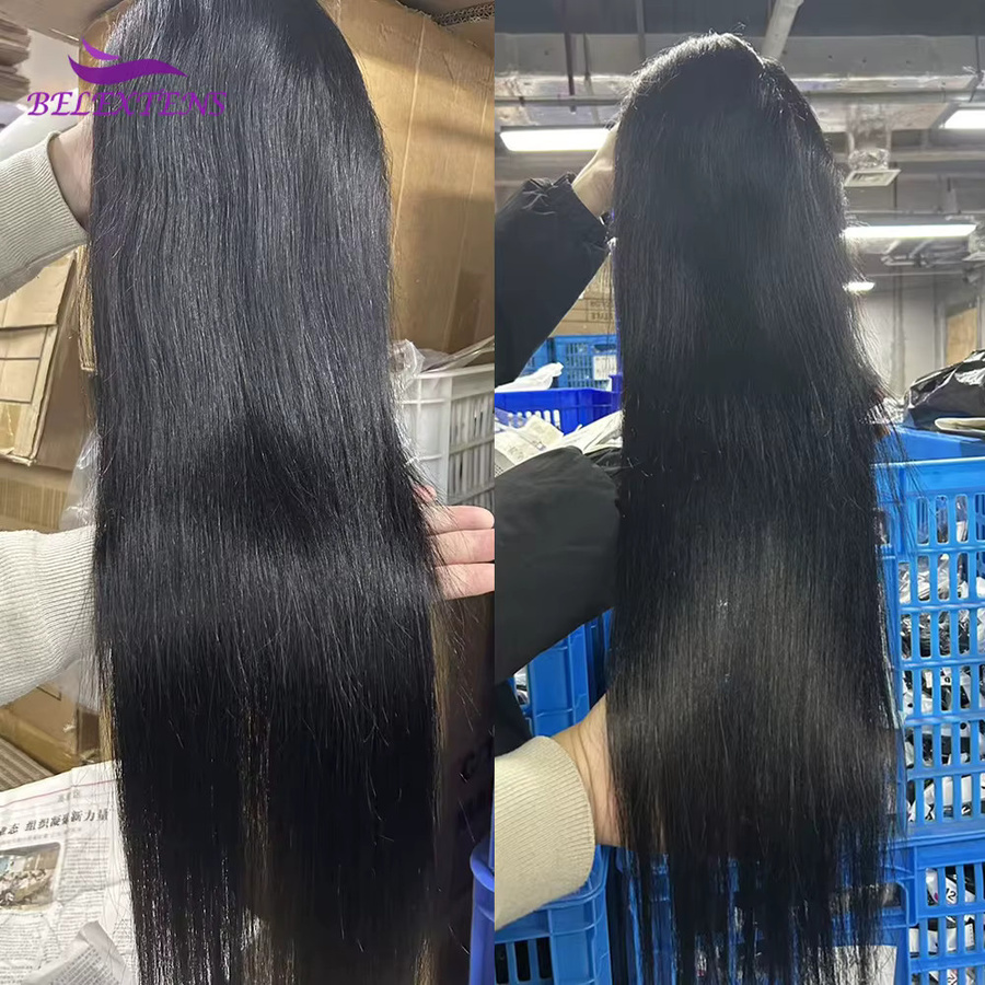 BELEXTENS Echthaarperücke HD Lace Frontal, 30 Zoll, 220 Dichte, Damen - Bild 3