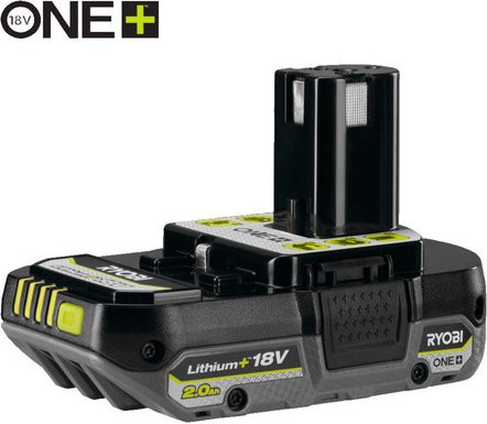 Ryobi Akku RB1820C Lithium+ 2,0 Ah grau und grün - Bild 1
