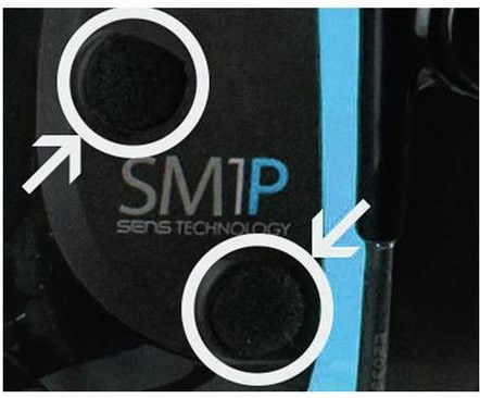 Pepperl+Fuchs HMNA SM 70119736 Kommunikations-Zubehör für Kapselgehörschützer, Schwarz - Bild 1