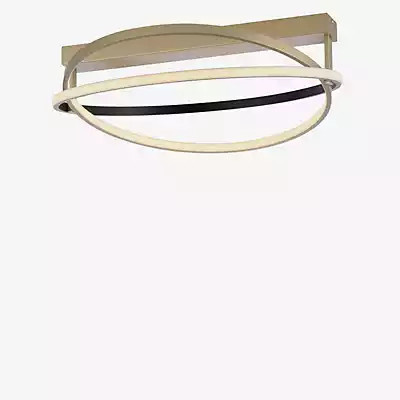 Paul Neuhaus Q-Beluga LED Deckenleuchte in Gold/Messing - Bild 1