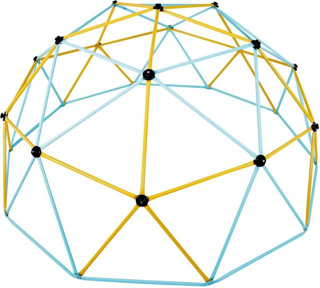 MB Kletterkuppel Geometrisches Klettergerüst für Kinder aus verzinktem Stahl, 12FT Spielzentrum in Mehrfarbig - Bild 1