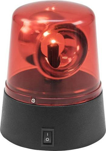 Eurolite LED Polizeilicht in Rot mit Effekt für Garten und Tischdekoration - Bild 1