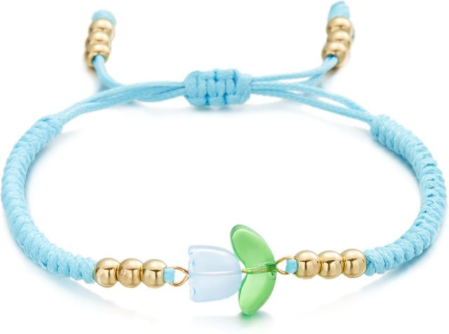 Rinhoo Armband, Harz-Tulpen-Blumen, bunt, Unisex - Bild 1