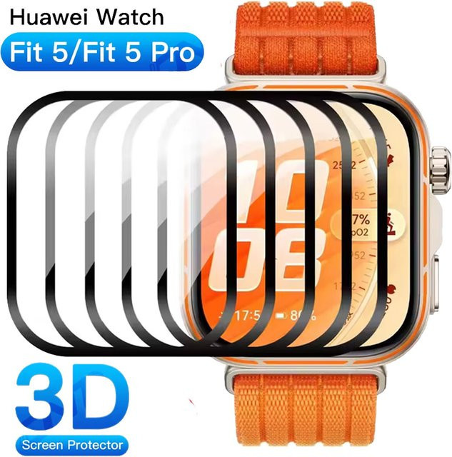 Huawei Displayschutzfolie, transparent, für Watch Fit 5 4 3 Pro - Bild 1