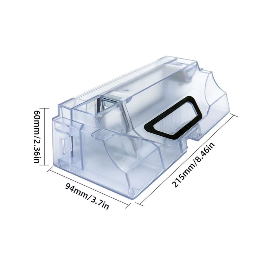 Dreame Ersatzteile Staubbox Mülleimer und elektrischer Wassertank für Dreame D10 Plus, Z10 Pro und L10 Plus, transparent, Kunststoff - Bild 2