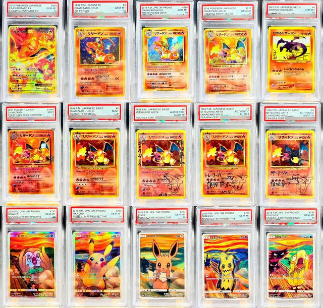 Keeppley Pokémon Charizard Mimikyu Psyduck Eevee Sammelkarte, Japanisch - Bild 1