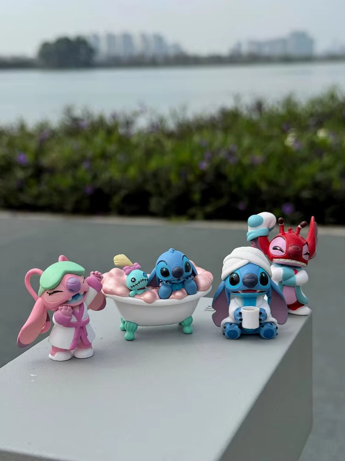 HEROCROSS Stitch Nighttime Bath Relax Time Blind Box, Actionfigur, Disney - Bild 4