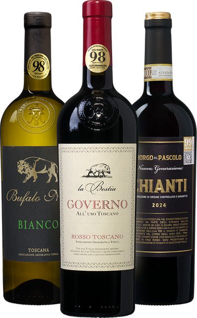 die Weinbörse Probierpaket Wein Toskana, 2,25 l - Bild 1