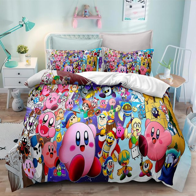 Flylo Kirby Bettwäscheset mit Motiv, 2-teilig, B/H: 140 x 210 cm - Bild 1