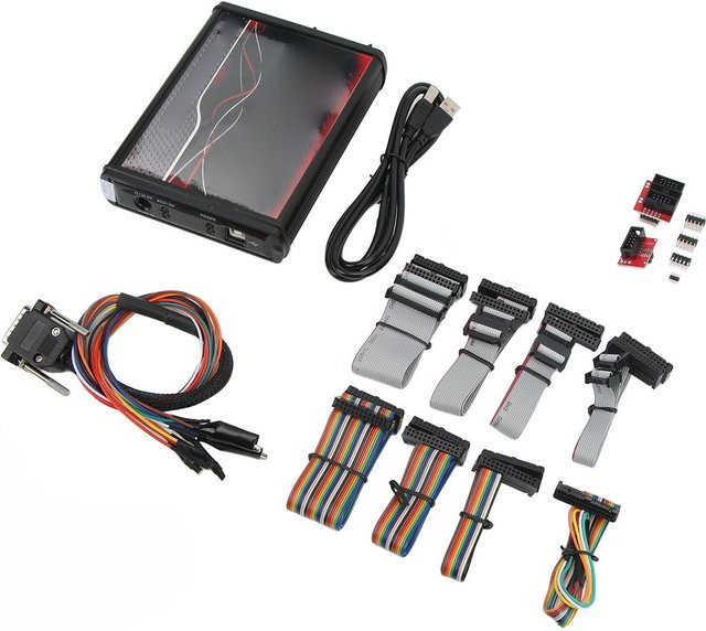Koogeelife ECU Programmierwerkzeug V2.25 V7.020 Tuning-Werkzeug für Mercedes Benz in Schwarz mit USB-C Anschluss - Bild 1