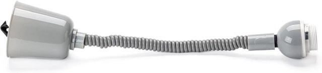 Orion Lightstyle Leuchtenzugpendel Grau mit E27 Fassung und höhenverstellbarem Kabel für Esstisch oder Arbeitsfläche - Bild 1