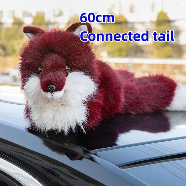 Yiran toy Simulation Rote Schwarze Spinne Oder Fuchs Schimpanse Plüschtier - Bild 1