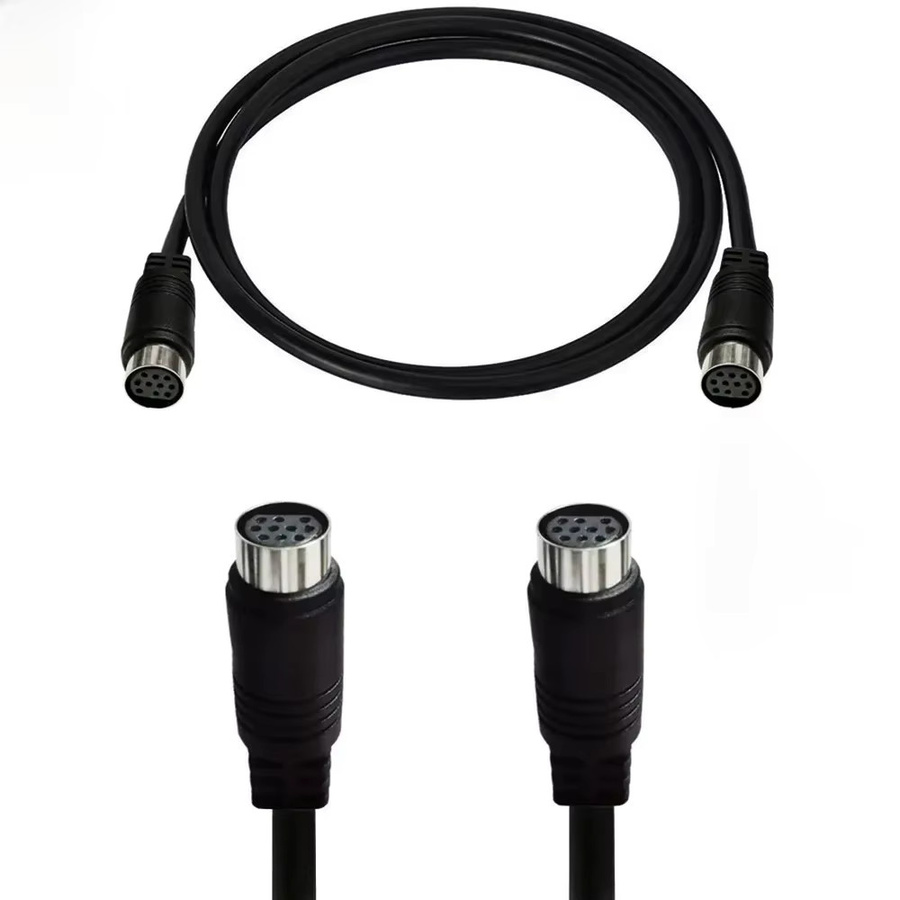 BSN Mini DIN 10Pin Audiokabel Schwarz für TV-Receiver, Monitor und Projektor - Bild 5