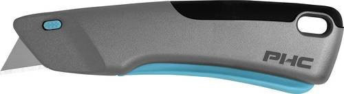 VICTA Zangengriffmesser PHC E13302-9-01 mit vollautomatischem Klingenrückzug in Grau aus Carbonstahl - Bild 1