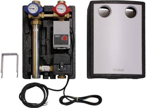 Vaillant Rohbaupaket mit integriertem Ventil und Isolierung in Weiß - Bild 1