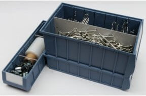 Regalkasten Regalwerk MRK3209 Farbe: blau, B/T/H: 30,0 x 23,4 x 9,0 cm - Bild 1