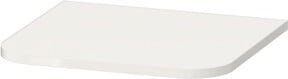 Duravit Abdeckplatte Happy D.2 Plus für Halbhochschränke, Farbe: Weiß, B: 40,3 cm, T: 36,4 cm - Bild 1