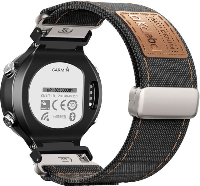 DAINU Uhrenarmband Canvas, Schwarz, Magnetisch - Bild 1