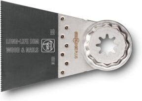 Fein E-Cut Long-Life Bimetall Tauchsägeblatt StarLockPlus für Holz und Kunststoff, Farbe: Silber, 10 Stück, B/H: 50 x 65 mm - Bild 1