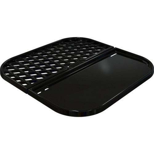 Weber Gourmet BBQ System 2in1 Sear Grate und Grillplatte aus porzellanemailliertem Gusseisen, schwarz - Bild 2