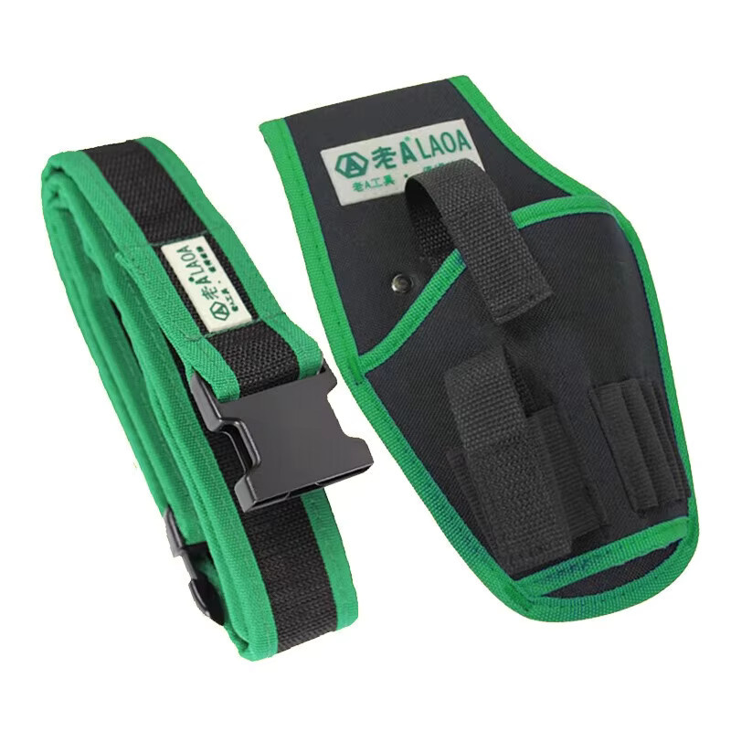 LAOA Elektriker-Hüfttasche aus wasserdichtem 600D Oxford-Gewebe mit Gürtel, Breite: 26,0 cm, Tiefe: 15,0 cm, Höhe: 6,0 cm - Bild 3