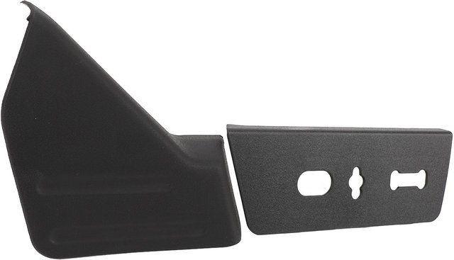 VehicleKit Sitzverkleidungsabdeckung und Sitzschaltergehäuseblende in Grau und Schwarz - Bild 1