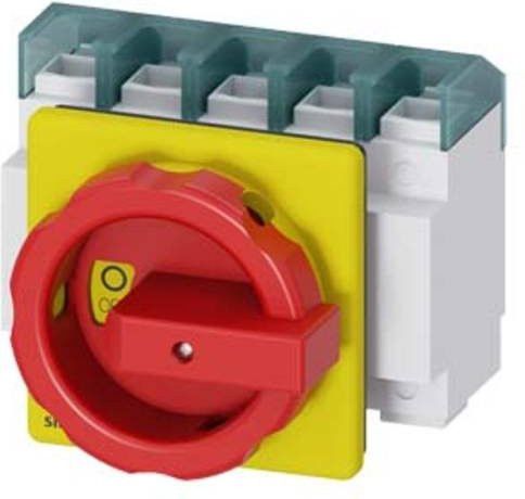 Siemens Lasttrennschalter 4polig 100A 690 V/AC Rot Gelb 50mm² 3LD27042TC53 - Bild 1