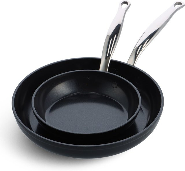 Green Pan Barcelona Pro Bratpfannenset 2-teilig aus Keramik in Schwarz mit Durchmesser: 20 cm und 28 cm - Bild 1