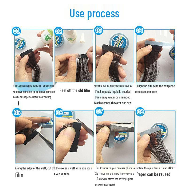 GlowEssence Klebeband für Haare, Unisex - Bild 2